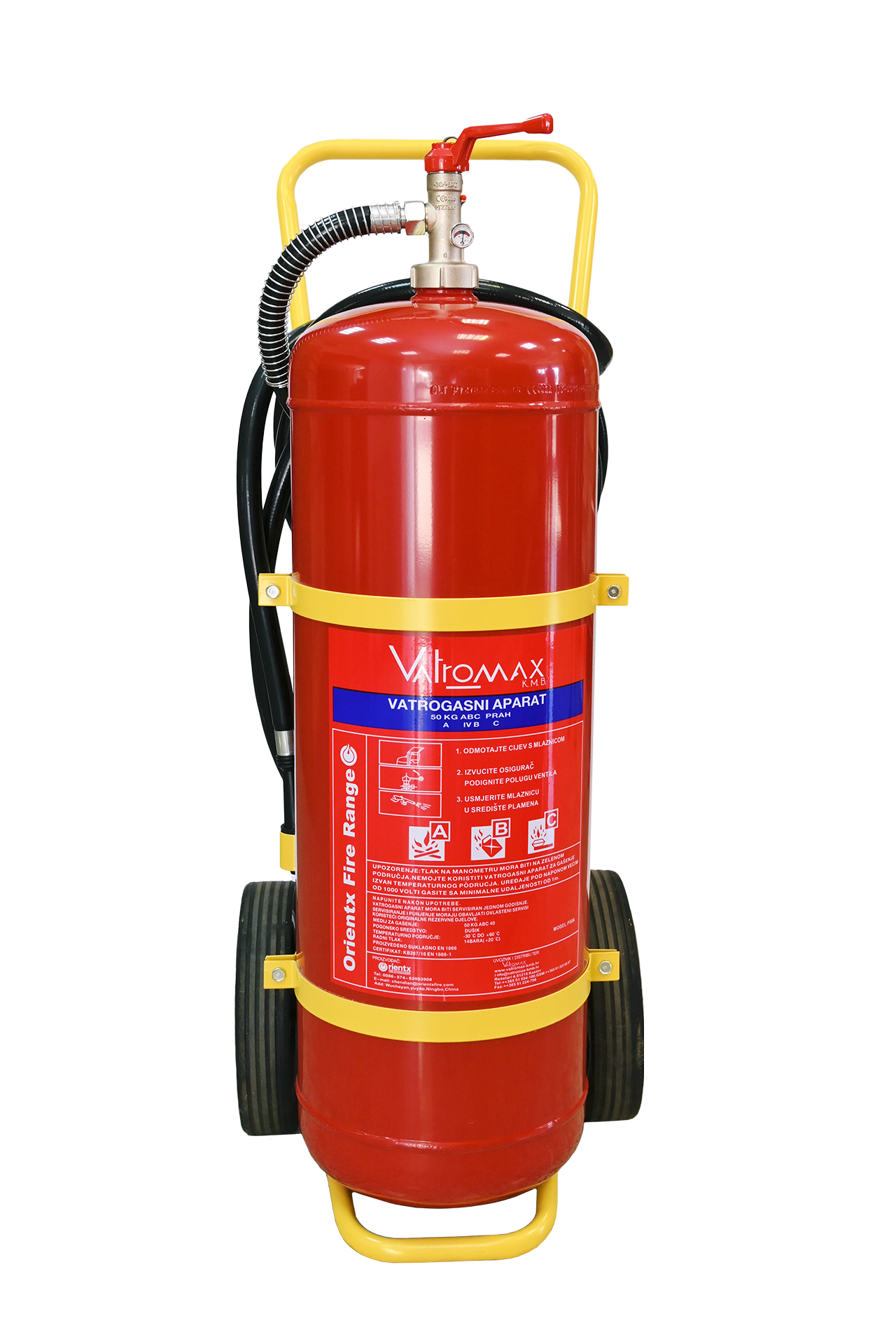 Vatrogasni aparat P-50, 50KG