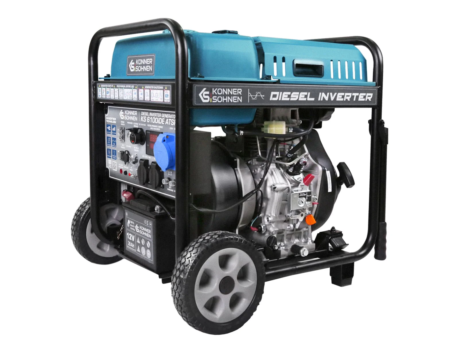 Diesel inverter generator KS 6100iDЕ ATSR 5.5 kW